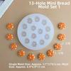 Reusable Cookie Shaped Mold Flexible Play Food Mold Baking Tool Resin Mold  Candy Making