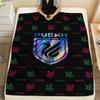 1Pc FC Rubin Kazán Print Flannel Blanket High Quality Warm Comfortable Cover for All Seasons Perfect for Gifts Home Decor