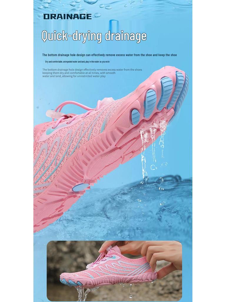 Lightweight Non-Slip Quick-Dry Aqua Shoes for Men & Women – Perfect for Beach, Diving, Swimming, Surfing
