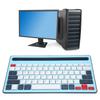 Wireless   Keyboard Rechargeable Ergonomics Silent Keys Tablet Keyboard for Phones