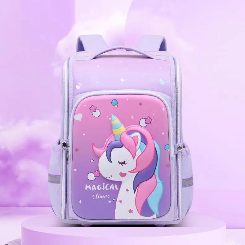 Zaini Impermeabili per Bambini Scuola Ragazze Ragazzi Zaino Scuola Primaria Zaino Ortopedico Cartella Zainetto per Libri Bambini Mochila Infantil