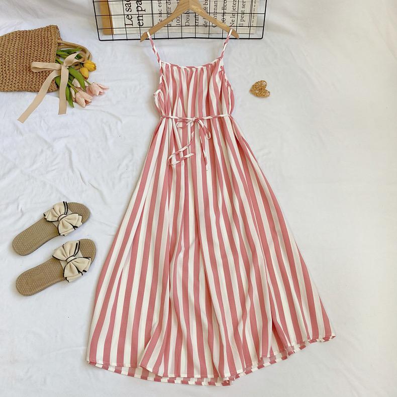 fitted lace wedding dress GLIGET Womens Summer Dresses Spaghetti Strap Striped Print Twist Front Cami  Midi Dress (Color : Red and White, Size : X-Small) at Amazon Women's  Clothing store main image 0