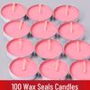 Sealing Wax Tea Light Candles (100 Count)