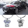 1pcs Mercedes Benz Emblem Star Bonnet Car Hood Front Logo for Mercedes E S Class W204 W211 W205 W212 W203 W213 Accessories