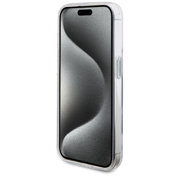 Etui Do iPhone 15 Pro BMW Ring Stand MagSafe Przeźroczyste