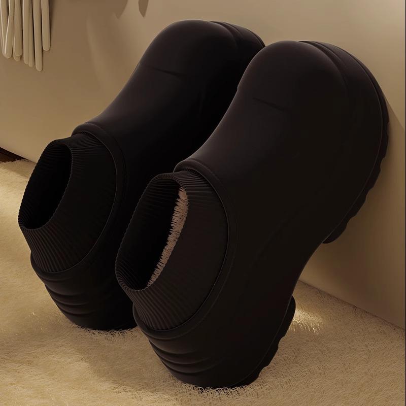 Outer Wear Bundle Bag Heel Fleece Thickened Cotton Shoes, New Home Daily Versatile Cotton Shoes In Autumn and Winter 2025