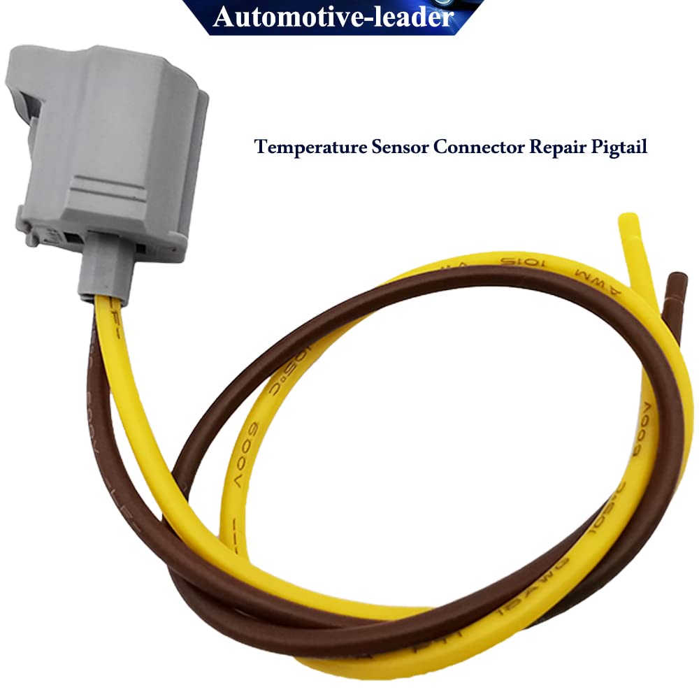 158-0421 Motorsports Coolant Temperature Sensor Connector Repair Pigtail Plug Harness Wire for 2003-2021 Toyota 2-Wire 1580421