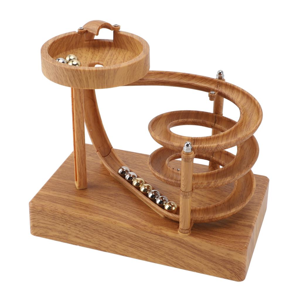 Art Perpetual Motion Machine Ornament Desk Non Stop Rolling   Toy Science Physics Gadget Desktop Decoration