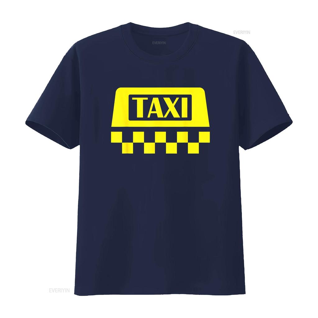 Gelbes Taxi Kostüm Halloween Lustiger Fahrer Herren Fahren T-Shirt vintage Gewaschen Designer Kleidung homme Grafik Bequem