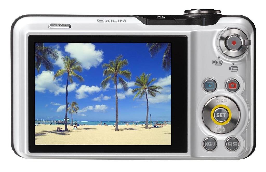 Casio Digitalkamera EXILIM Weiß HI-SPEED EX-FC100 EX-FC100WE