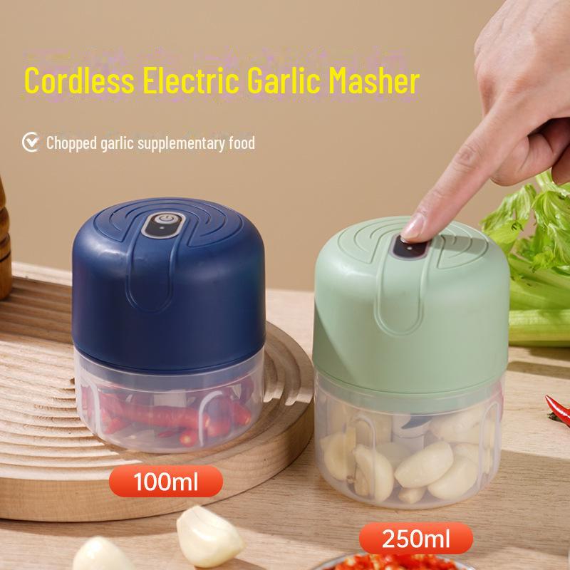 Wireless Mini Garlic Masher - Multi-function Automatic Cooking Tool