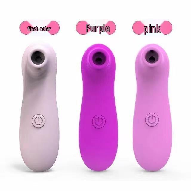 10-Speed Adjustable Pleasure Sucker Massager for Couples - Battery-Powered Adult Toy