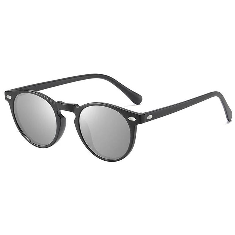 Dioptrie 0 -0,5 -0,75 Až do -6,0 Okrúhle slnečné okuliare na krátkozrakosť Pre mužov UV400 Antireflexné Okuliare na krátkozrakosť s dioptriami