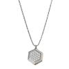 Zirconium Titanium Geometric Pendant Necklace - Japanese & Korean Style, Fashionable Light Luxury for Women