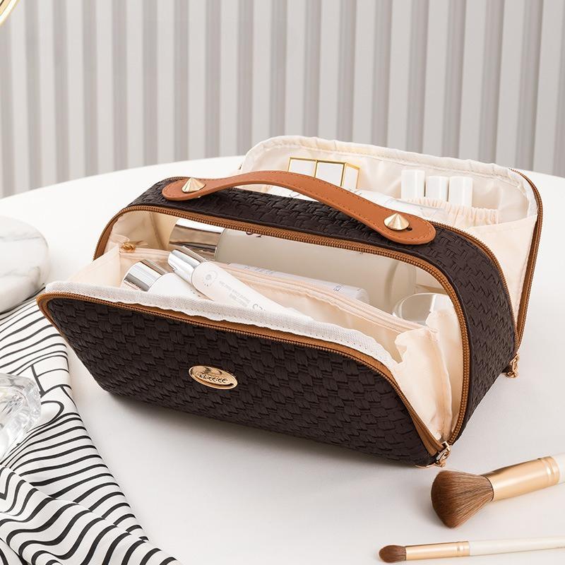 1Pc New Cosmetic Bag Large Capacity Portable Travel Toilet Bag Multi-functional Cosmetic Storage Bag Portable