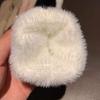1/2PC Winter Knitted Half-finger Plush Gloves Women Warm  Knitted Fingerless Gloves Touch Screen Open Finger Gloves Soft Mittens