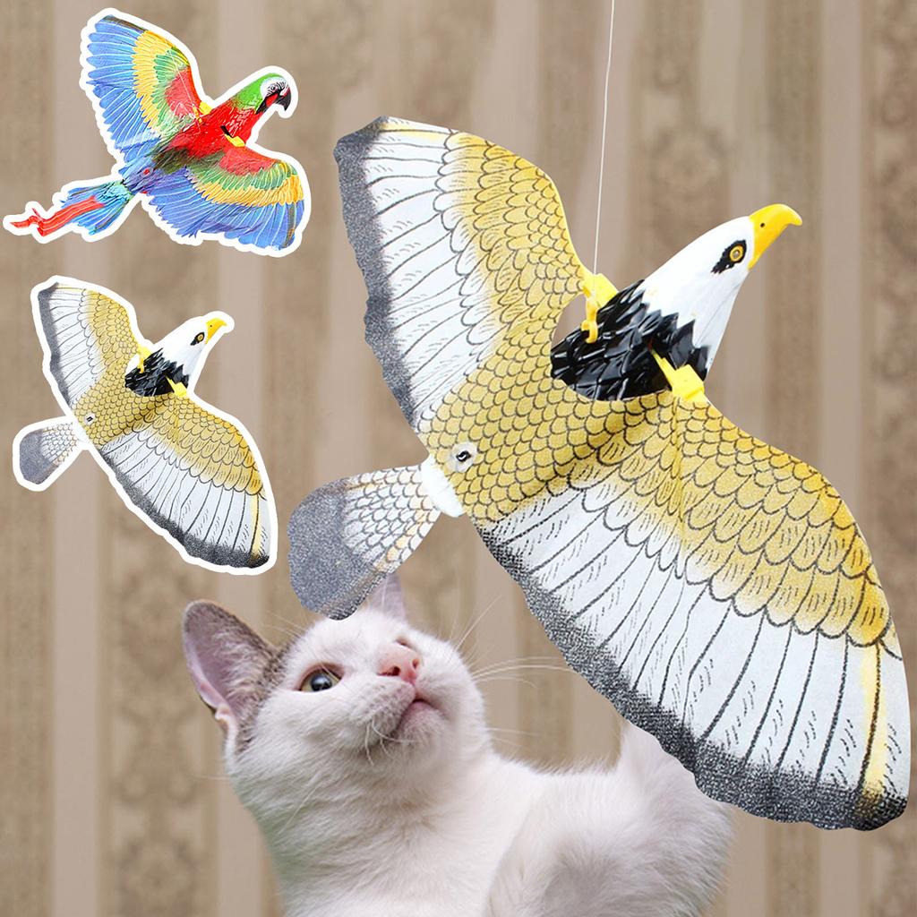 Shop Hummingbird Cat Toy Discount 1pcs Bird Shaped Interactive Cat Toy Chewable Toy Hanging Flying Bird Interactive And Fun Exercises For Kittens Or Cats Can Be Equipped With Telescopic Pole