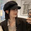 Women Vintage Corduroy Beret Cap Autumn Winter Solid Color Octagonal Newsboy Artist Cap Female Girl Windproof Painter Peaked Hat