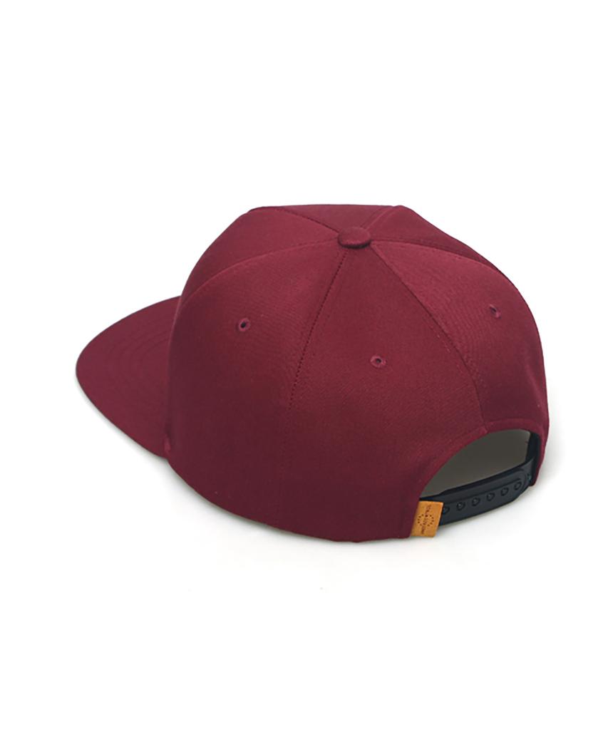 Eondeokeonteulol Daily Hardtop Snapback Dot Pack / Faded Wine