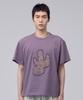 Honguseong Field Sketch Cactus Tee_Purple