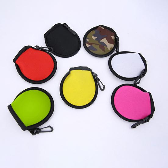 Golfball-Reinigerbeutel Verschleißfest Tragbar Wiederverwendbar Schützend Innen Plüsch Abwischbar Weich Mühelos Golfball-Waschbeutel für Golf