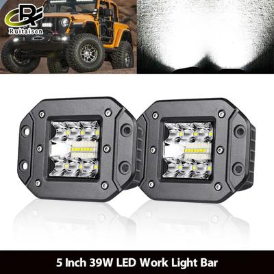 5" LED pracovní světelná lišta s přisazenou montáží OffRoad 12V 24V Bodová Záplavová LED světelná lišta Pracovní lampa 6000k Super Jasná Pro ATV Nákladní automobil