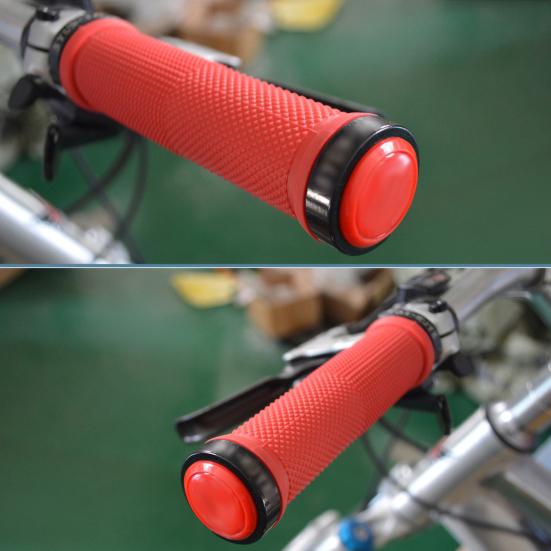 2Pcs Mountain Bicycle Cycling Rubber Handlebar 17-22mm End Stopper Plugs Caps