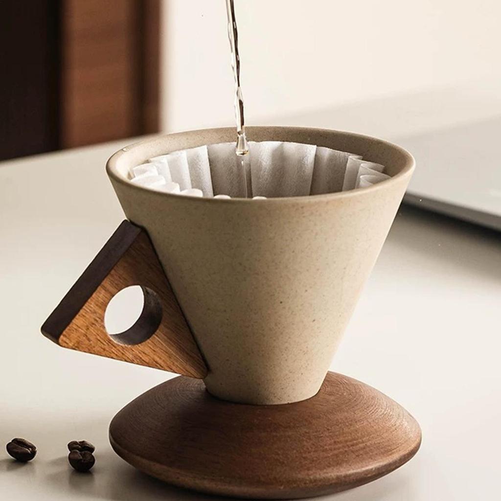 Tasse für Kaffee Keramik Konisch Ergonomisch Trinkbecher Haushalts-Kaffeetasse für Familie Zuhause Innen Büro Reise Outdoor Geburtstage Tee