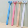 Pet Toothbrush Dog Toothbrush Dog Teeth Cleaning Double Brush for Dogs Oral Care Double Head Dogs Toothbrushes Pet Supplies