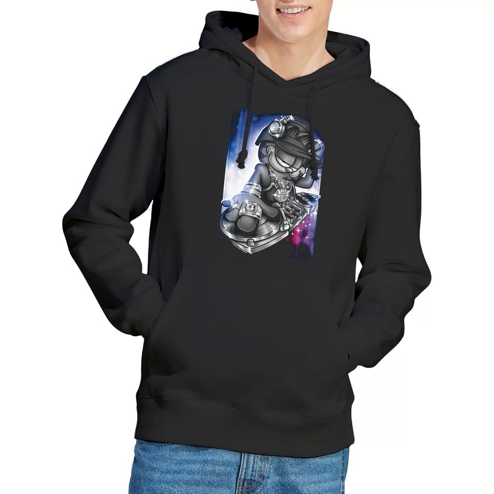 Garfield Mens DJ Lazy Hoodie