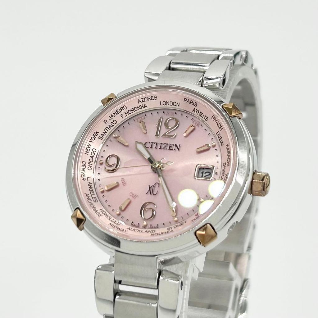 Used CITIZEN Xc Cross Sea H246-T019587 Solar Radio Watch
