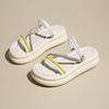 TEH Beach Sandals New Summer Sandals Thick-soled Soft-soled Two Wear Cool Slippers
