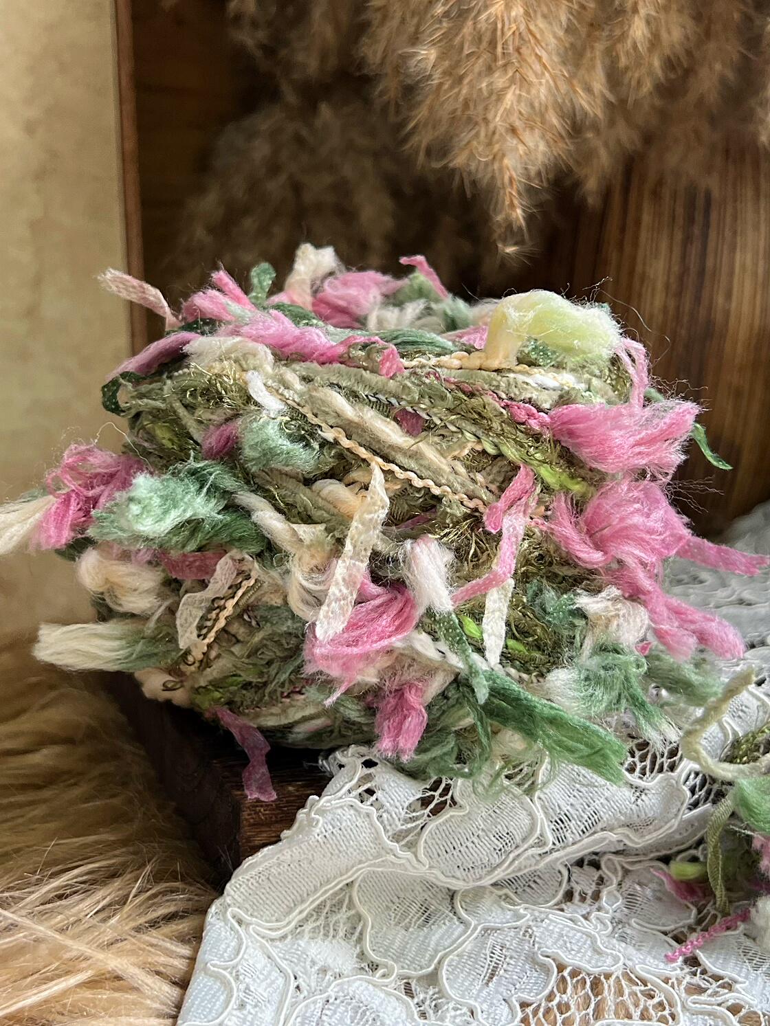 Ретро Набор: Вязаная крючком шапка и сумка