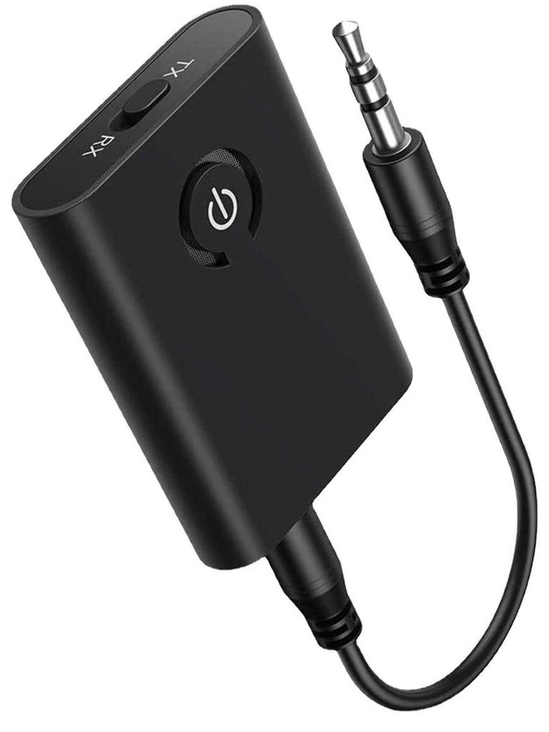 B10S Bluetooth 5.3 Transmitter & Receiver 2-in-1 for 3.5mm Computer, TV, Speakers