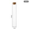 30mm Glass Bottle with Cork Seal for Incense Sticks, Floating Wishes, or Candy Storage.