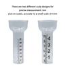 Outdoor Ready High Borosilicate Glass Rain Gauges Heat Resistant for Harsh Weather Conditions & Scientific Applications
