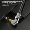 Efficient MultiFunctional Right Angles Drill Adapter Tool With Double Head Ergonomic Handle For Reduced Hand Fatigue