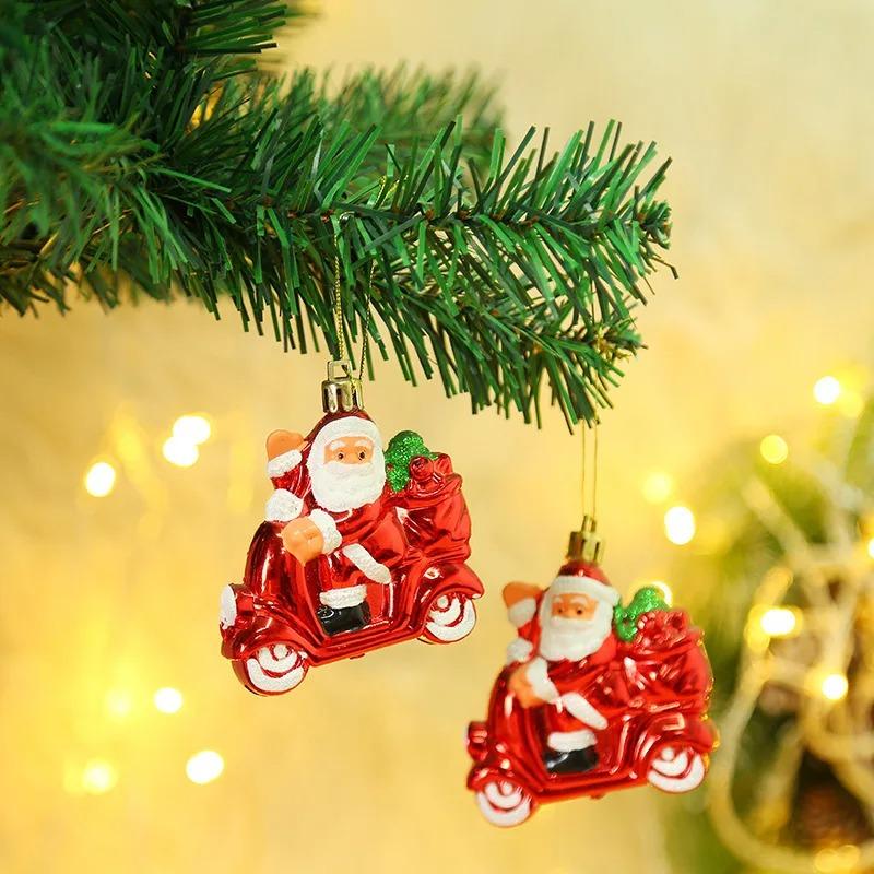 2pcs/set Christmas Tree Hanging Ornament Red White Candy Cane Pendant Navidad Home Xmas Gifts New Year Christmas Decor 2026