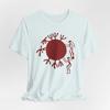 Nordic Petroglyphs T Shirt Tanum Rock Art Viking Sun Wheel Vintage Designer Clothes Homme Top For Everyday Wear