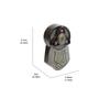 Shield-Shaped Stress Relief Slider Adult Metal Stress Relief Toy Push-Pull Stress Relief Slider ADHD Stress Relief Toy Gift