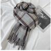 Autunno e Inverno Nuova Sciarpa Sciarpa Invernale da Donna Spessa Calda Imitazione Cashmere Plaid Scialle