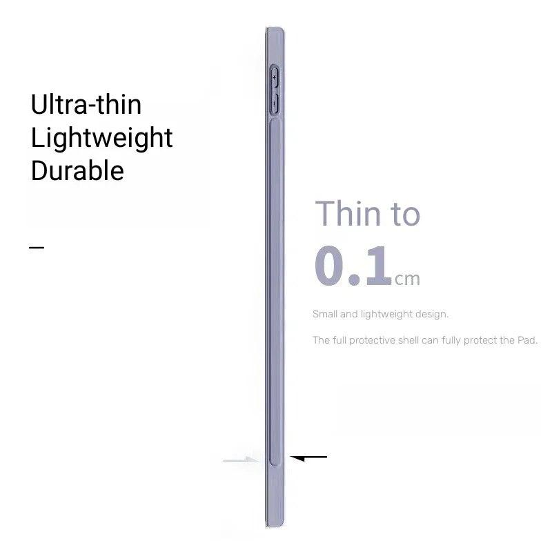 Lærveske til Lenovo Tab M11-deksel TB331FC 11 tommers stativ Magnetisk myk TPU-bakbeskyttelsesdeksel