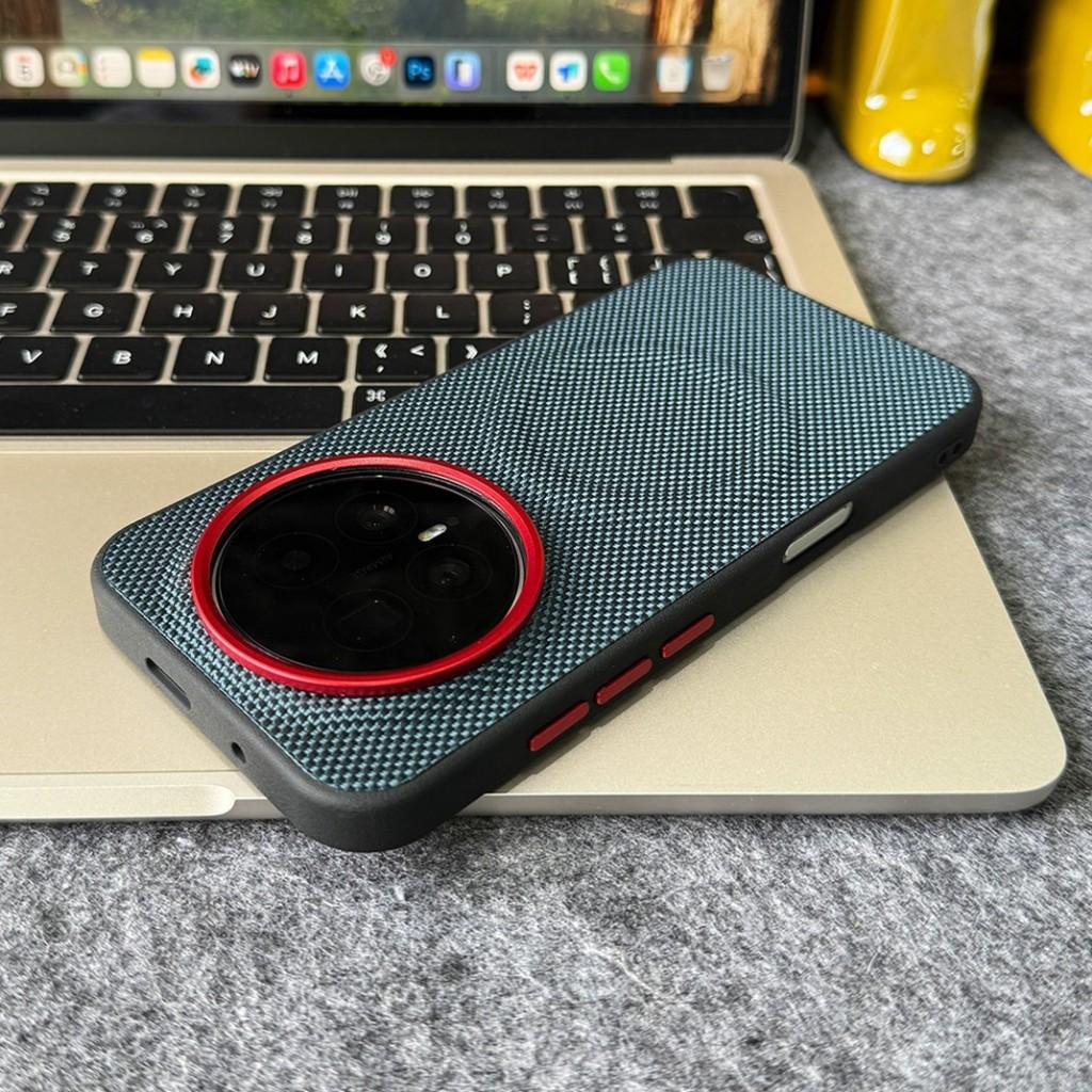 For Magsafe Magnetic Nylon Woven Case For Honor Magic 8 Pro Air 8 RSR 8 Lite Magic 7 Pro 7RSR Metal Buttons Matte Leather Cover