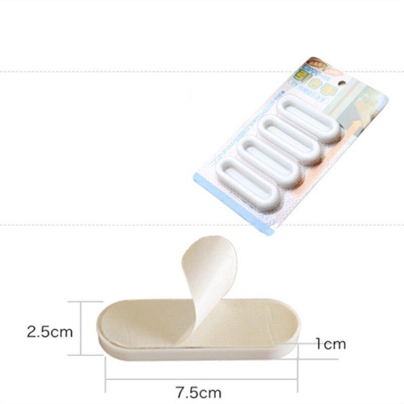 4 buc. Lipiți mânerele ușilor glisante deschise pentru uși interioare, ferestre din sticlă, dulap, sertar, dulap, mâner autoadeziv