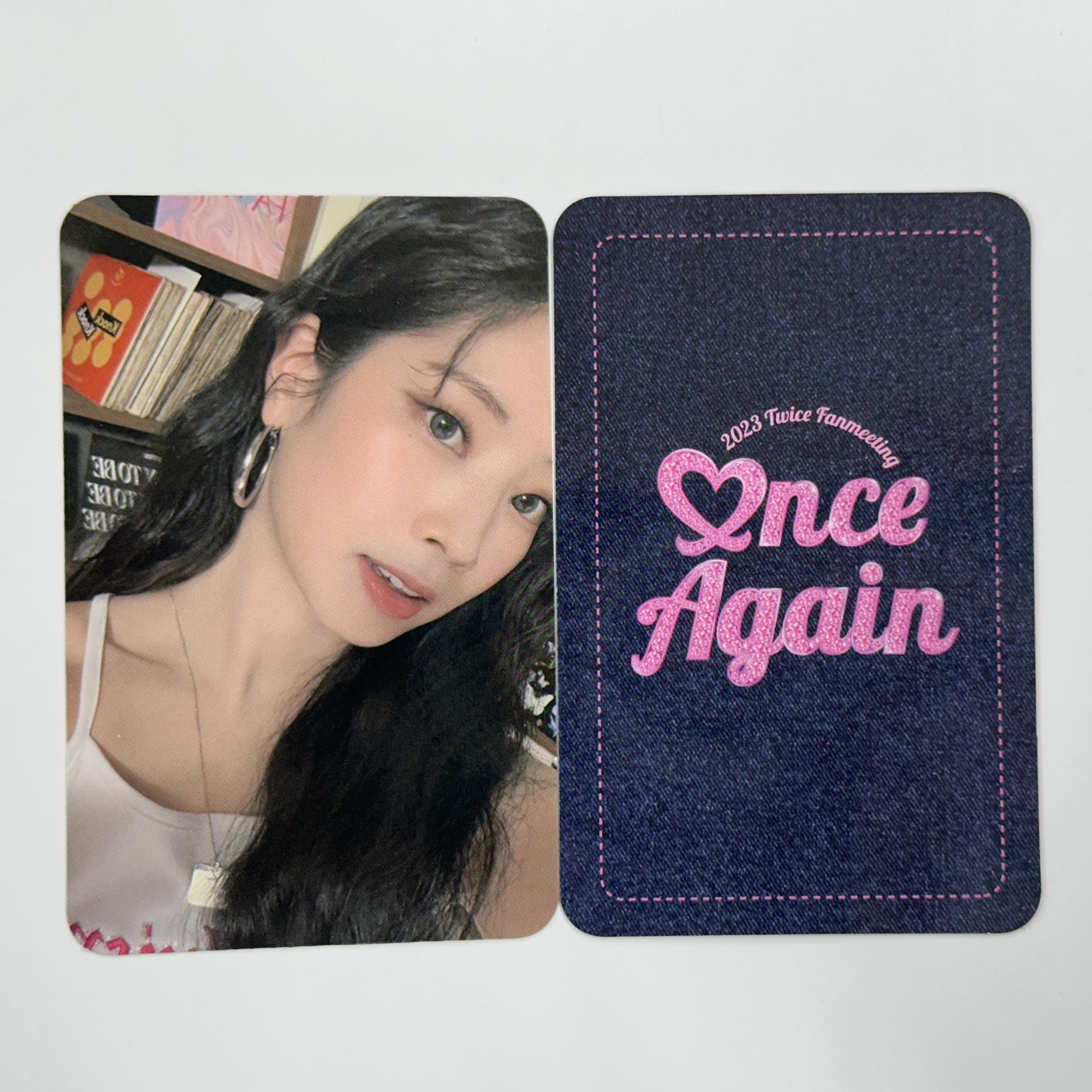 

Специальная фотокарточка с фан-встречи TWICE 2023 ONCE AGAIN Dahyun
