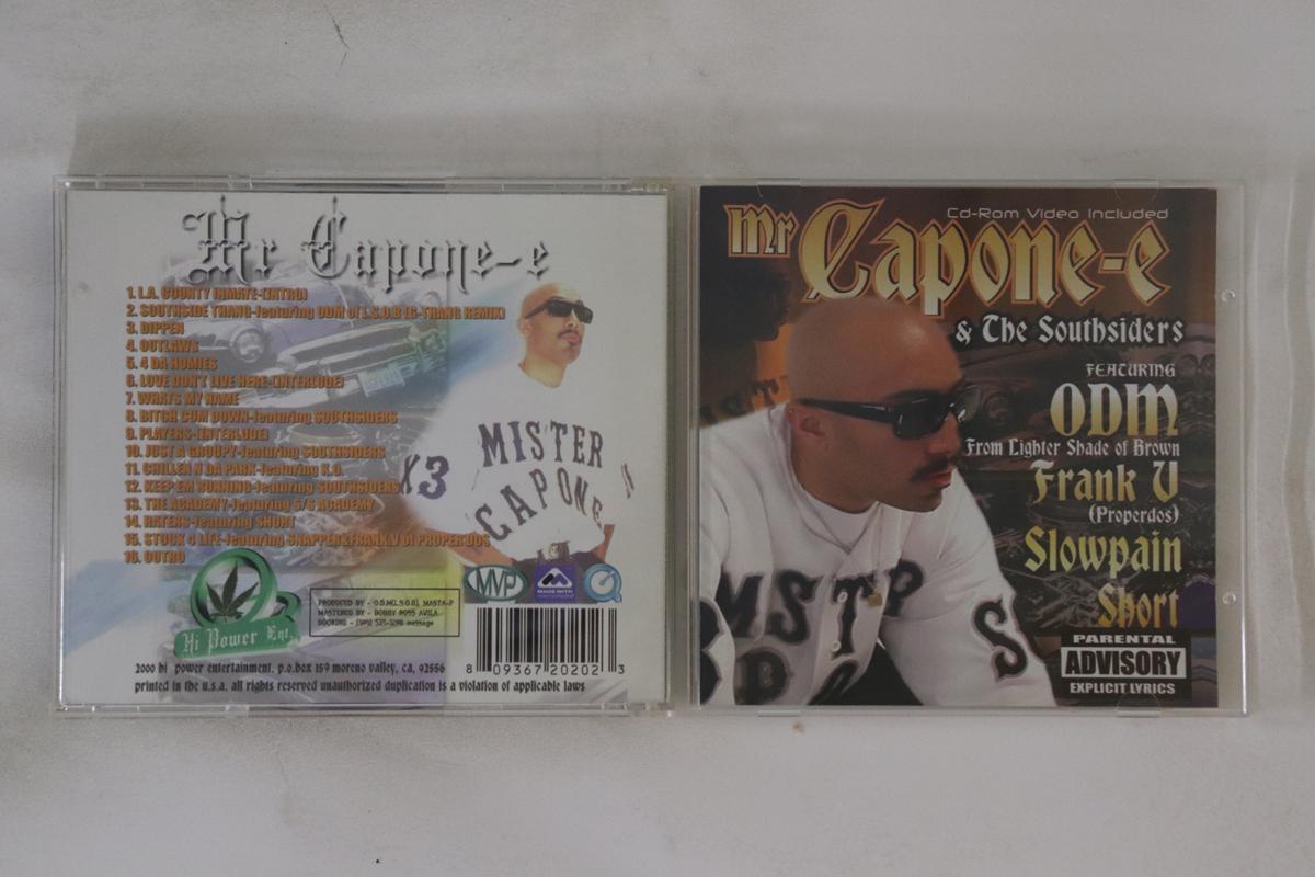 

CD MR CAPONE-E, SOUTHSIDERS - Mr Capone-e & The Southsiders VOL1 HI POWER ENTERT 2000 US Rap & Hip-Hop/R&B Used