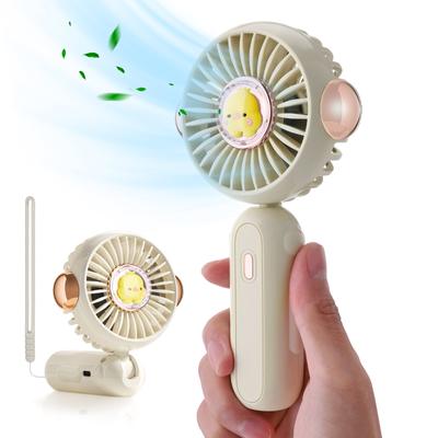 2024 Nuovo Mini Ventilatore Portatile Ventilatore Ricaricabile Portatile Senza Pale Turbo Ultra Silenzioso Studente Ventilatore Portatile Pieghevole Tascabile Personale