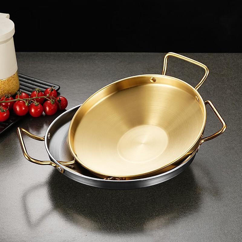 ZISIZ Gold Thickened Stainless Steel Pot