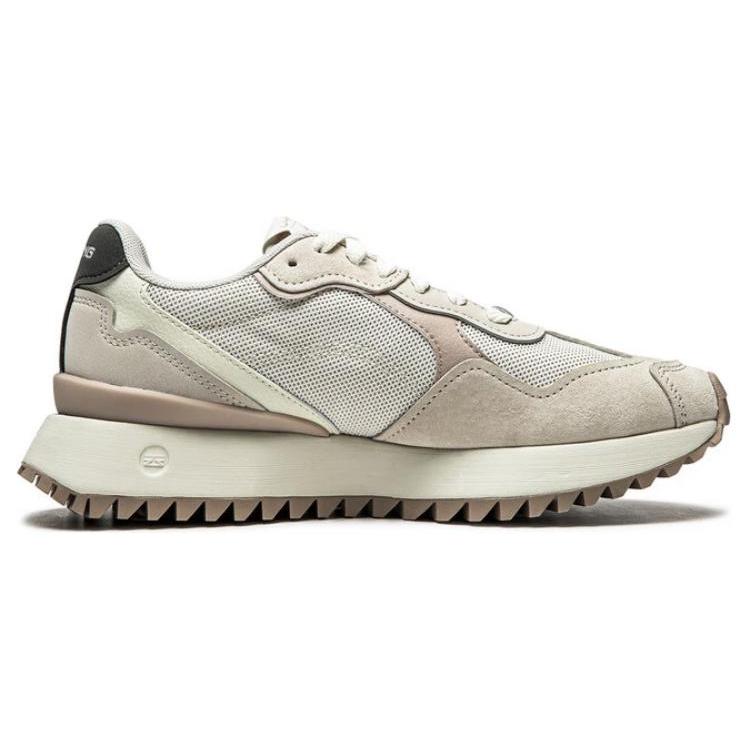 Li Ning Cushioning, Wear Resistant Low top Casual Shoes Women's White Brown AGCU114-1
