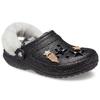 Crocs Classic Lined Clog Disco Glitter Unisex Sneakers Black 208075-0ZS